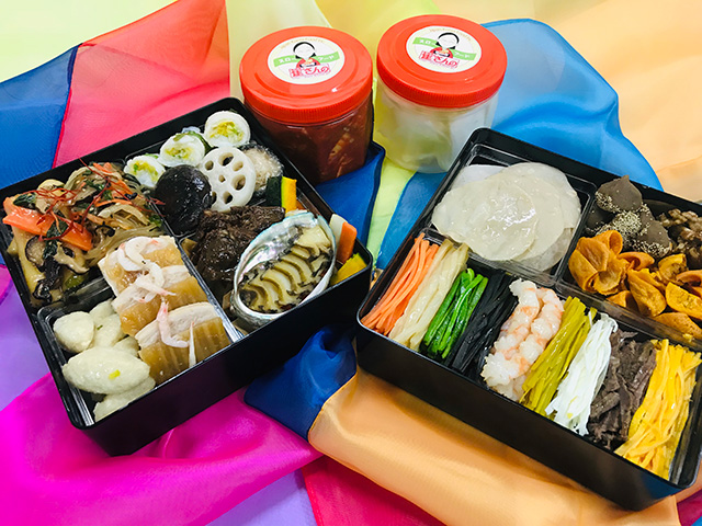 『崔さん』韓国おせち2019～クジョルパン（九折板）～